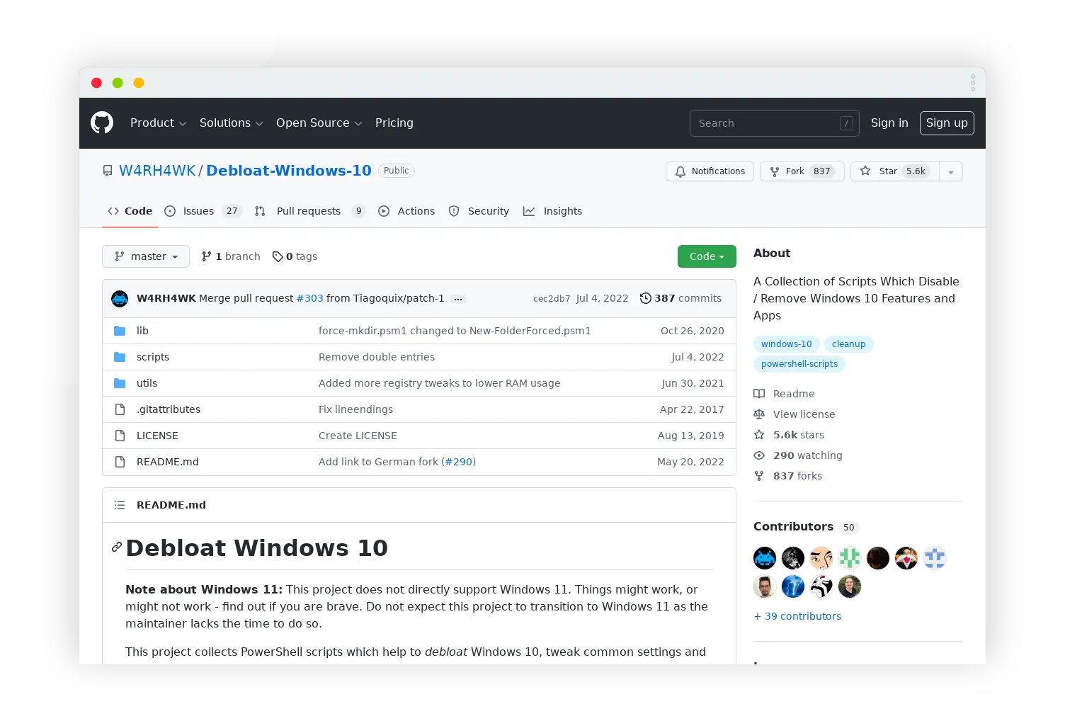 Debloat-Windows-10