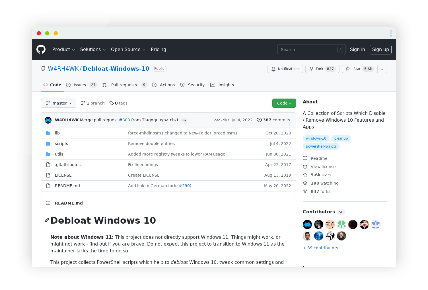 Debloat-Windows-10